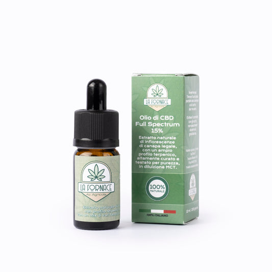 Olio CBD al 15%